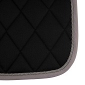 Dressage Saddle Pad Event Cooldry Black/Grey Dressage Saddle Pad Event Cooldry Black/Grey