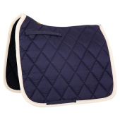 Dressage Saddle Pad Event Cooldry Navy Blue/Cremé Dressage Saddle Pad Event Cooldry Navy Blue/Cremé