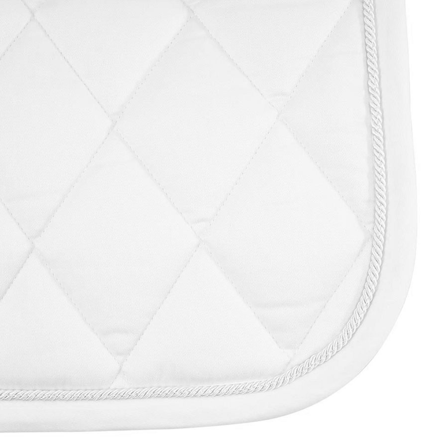 Dressage Saddle Pad Event Cooldry White/White