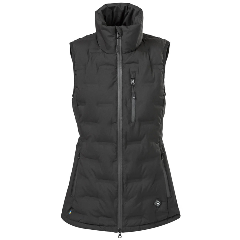 Heated Puffer Vest Katla Black