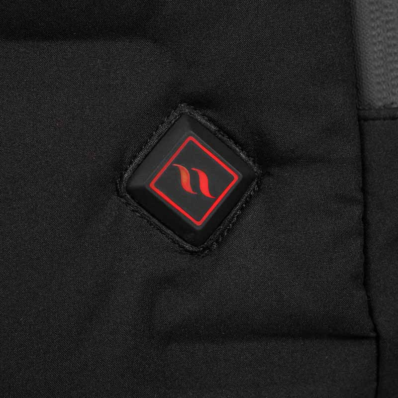 Heated Puffer Vest Katla Black