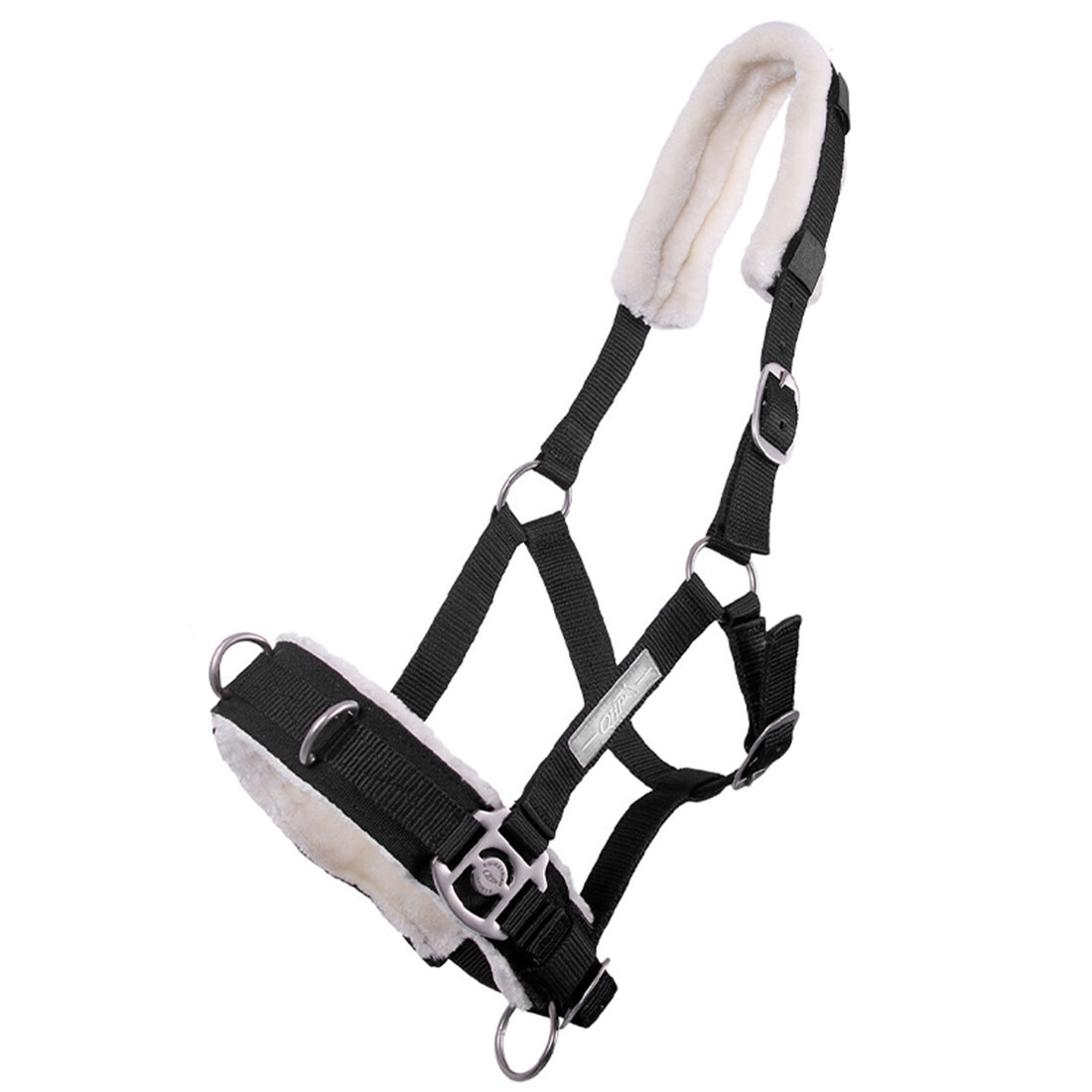 Cavesson Fauxfur Black