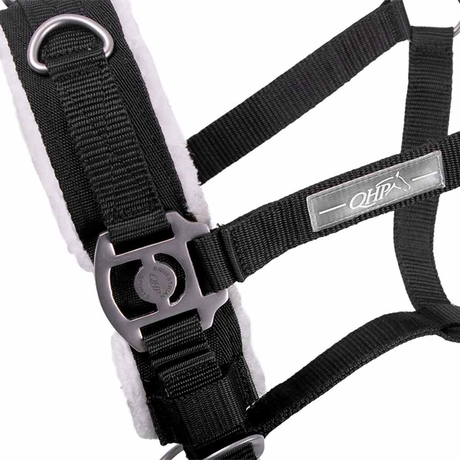 Cavesson Fauxfur Black