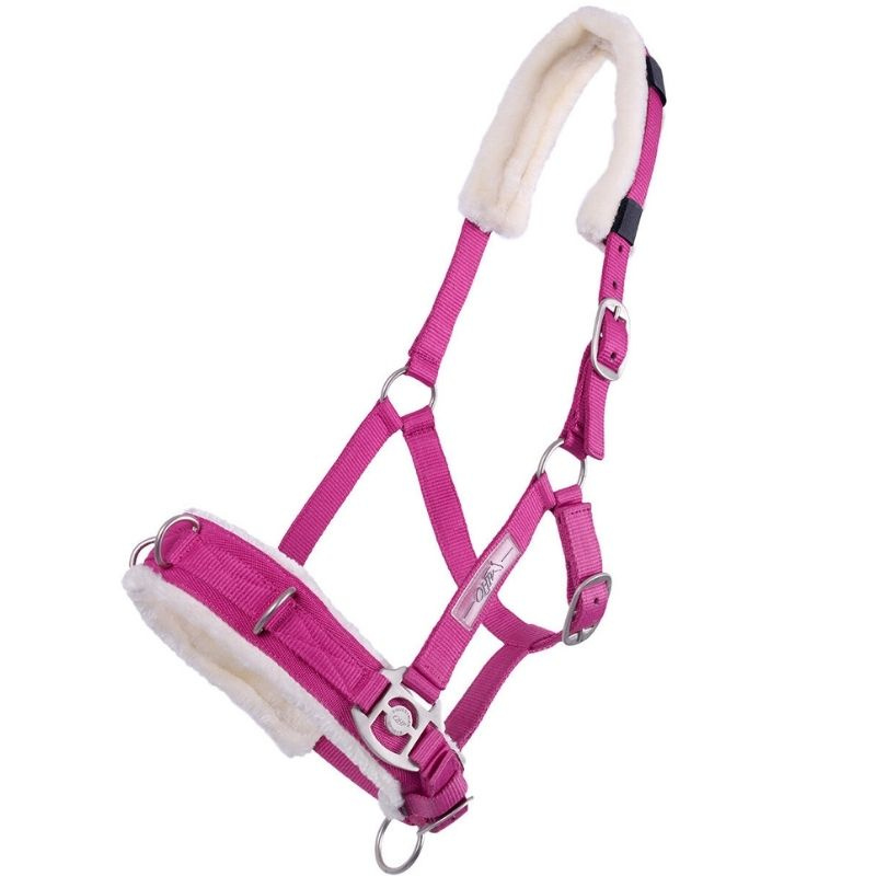 Cavesson Fauxfur Pink