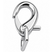 Buckle or Reins Snap Hook Silver Buckle or Reins Snap Hook Silver
