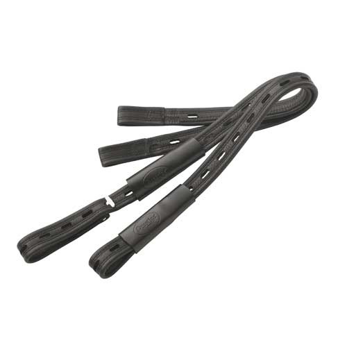 Dressage Ideal Stirrup Leathers Black