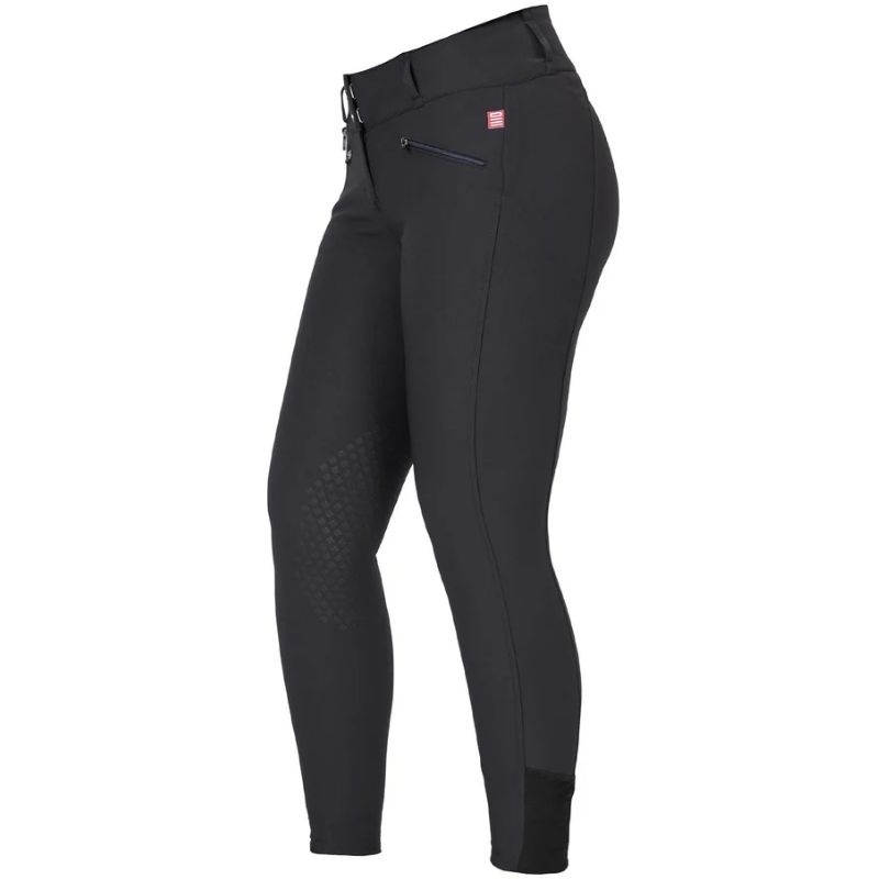 Riding Breeches Katie Knee Grip Black