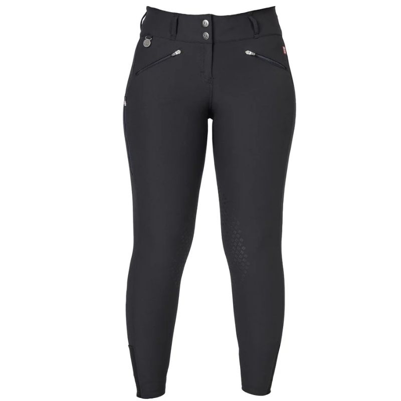 Riding Breeches Katie Knee Grip Black