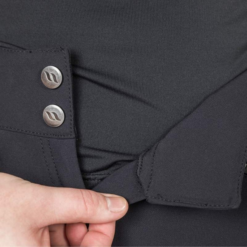 Riding Breeches Katie Knee Grip Black