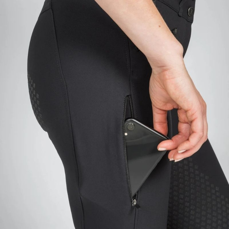 Riding Breeches Katie Full Grip Black
