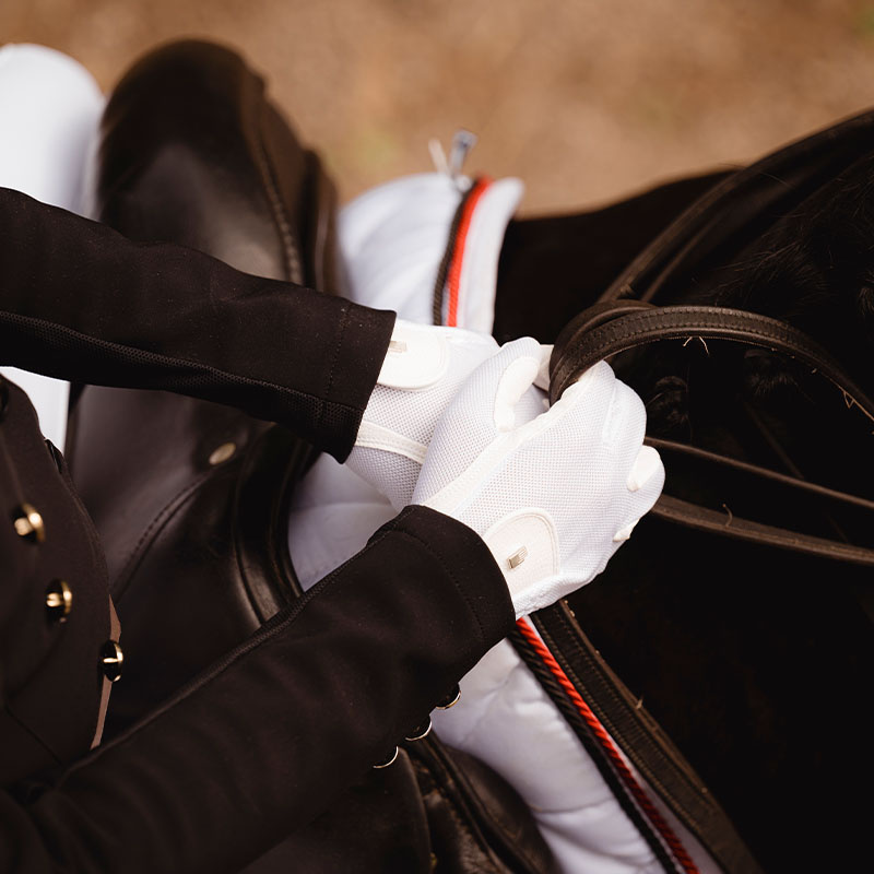 Riding Gloves Roeck-Grip Lite White