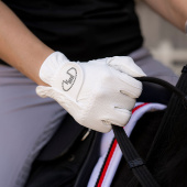 Riding Gloves Lisboa White Riding Gloves Lisboa White