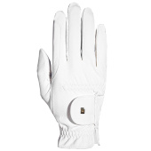 Riding Gloves Child/Junior Roeck-Grip White Riding Gloves Child/Junior Roeck-Grip White