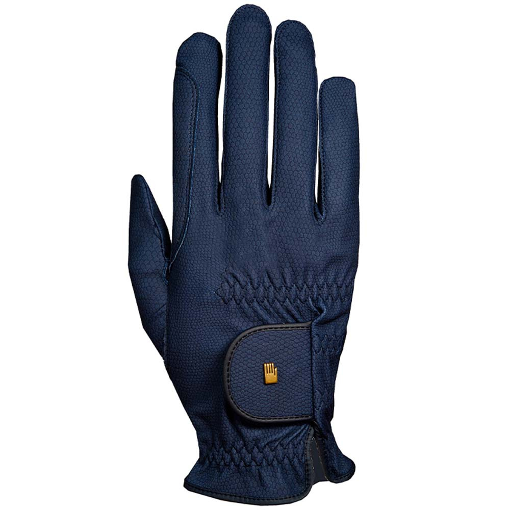 Riding Gloves Child/Junior Roeck-Grip Navy Blue