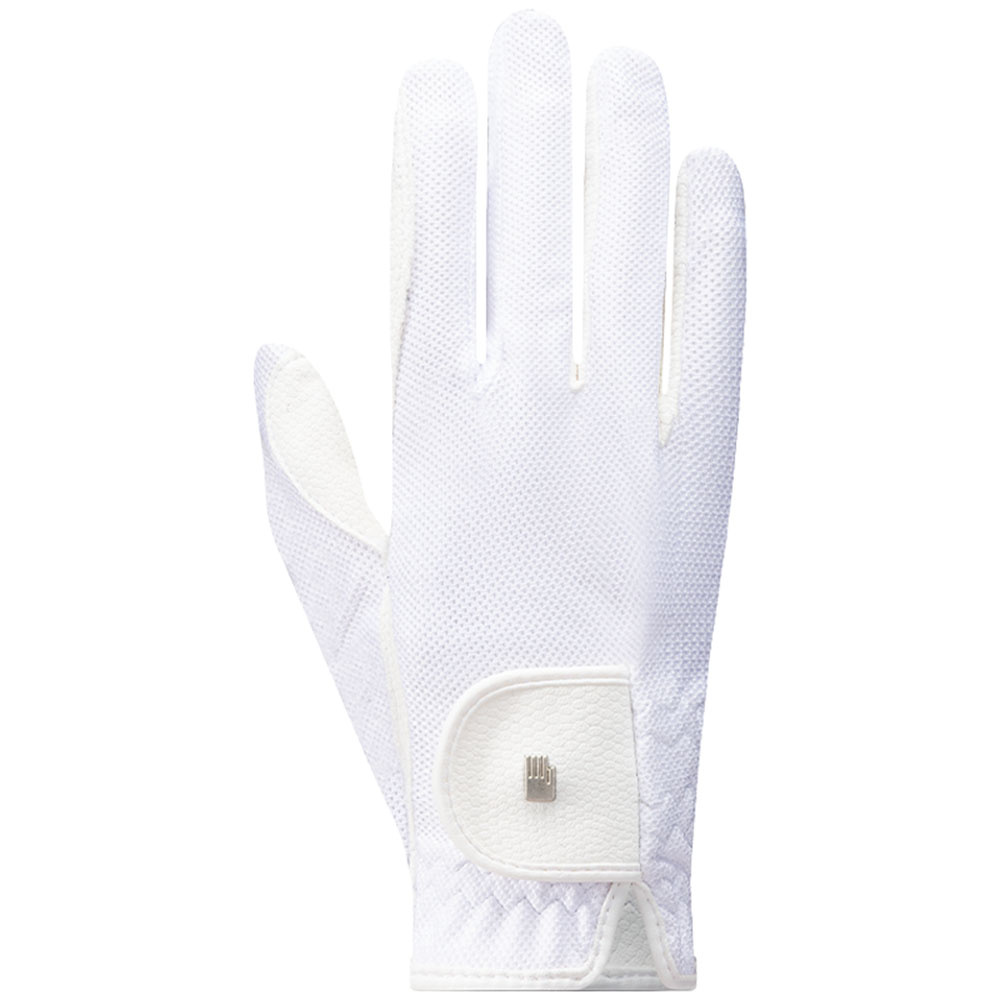 Riding Gloves Child/Junior Roeck-Grip Lite White