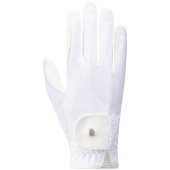 Riding Gloves Child/Junior Roeck-Grip Lite White Riding Gloves Child/Junior Roeck-Grip Lite White