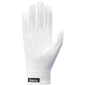 Riding Gloves Child/Junior Roeck-Grip Lite White Riding Gloves Child/Junior Roeck-Grip Lite White
