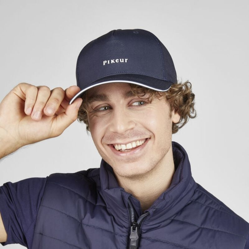 Cap Lasercut & Mesh Navy Blue