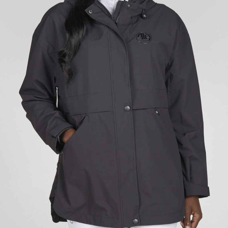 Rain Jacket Rain-Zip-Poncho Black