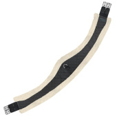 Girth Half Moon Faux Fur Black/Natural Girth Half Moon Faux Fur Black/Natural