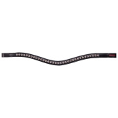 Browband Lyskamm Black/White Browband Lyskamm Black/White