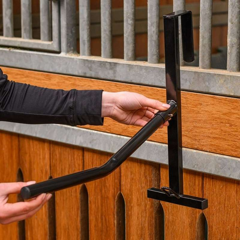 Saddle Rack Portable Black