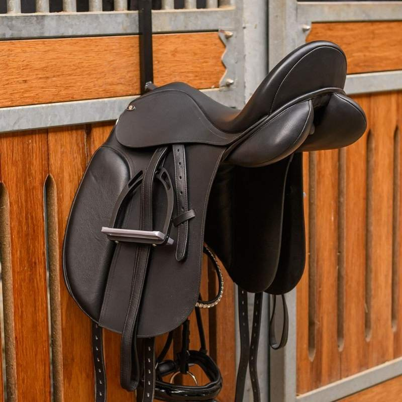 Saddle Rack Portable Black