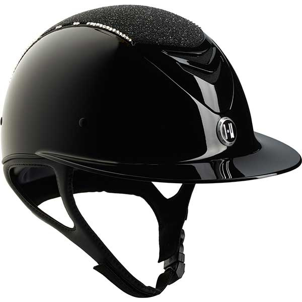 Advance Glossy Glitter Swarovski Pipe 0Black