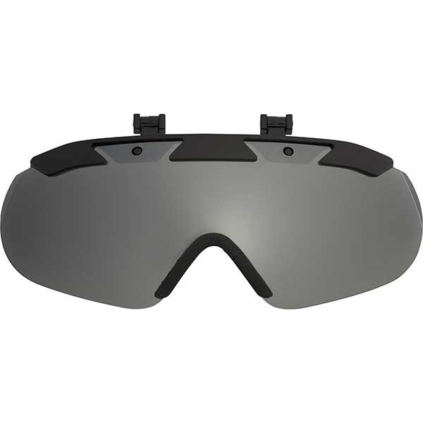 Riding Helmet Chrome Goggles