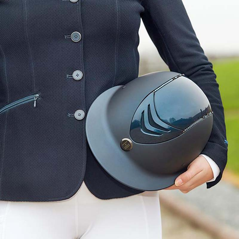 Riding Helmet Mips Avance Glossy 0Top Swarovski Navy