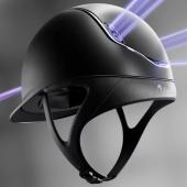 Riding Helmet Shadowmatt 2.0 Black Chrome Black Riding Helmet Shadowmatt 2.0 Black Chrome Black
