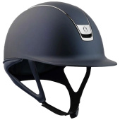 Riding Helmet Shadowmatt 2.0 Black Chrome Navy Blue Riding Helmet Shadowmatt 2.0 Black Chrome Navy Blue