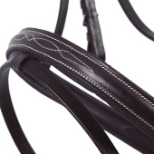 Anatomical Bridle Luxury Stitched Dark Brown Anatomical Bridle Luxury Stitched Dark Brown