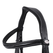 Anatomical Bridle Luxury Stitched Black Anatomical Bridle Luxury Stitched Black