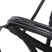 Anatomical Bridle Luxury Stitched Black Anatomical Bridle Luxury Stitched Black