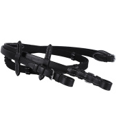 Anatomical Bridle Luxury Stitched Black Anatomical Bridle Luxury Stitched Black