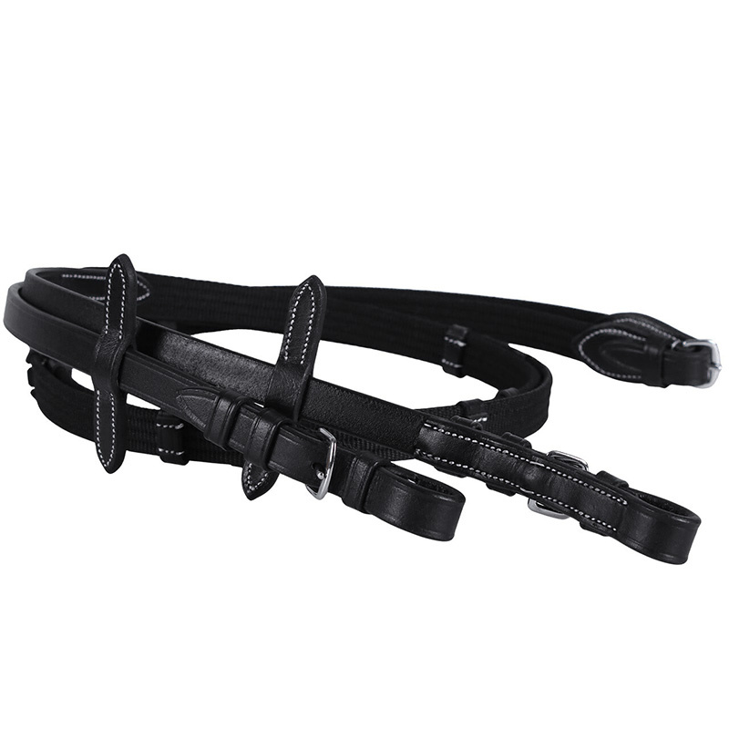 Anatomical Bridle Luxury Stitched Black