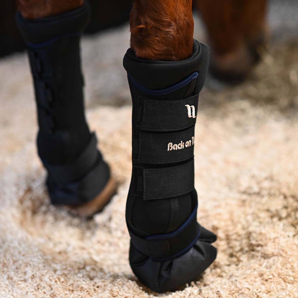 Stable Boots Royal Quick Wraps Deluxe Black/Navy