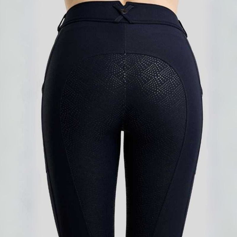 Riding Breeches Megan Full Grip Navy Blue