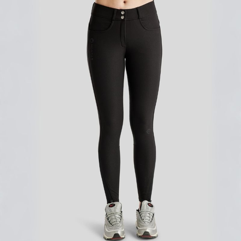 Riding Breeches Megan Yati Full Grip Black