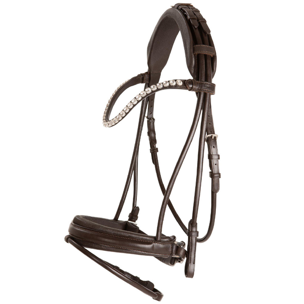 Dressage Bridle Caselle Supreme Chocolate