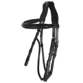 Hackamore Bridle Chester Supreme Black Hackamore Bridle Chester Supreme Black
