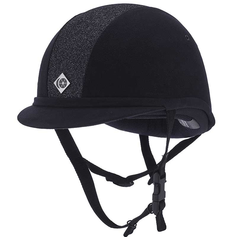 Riding Helmet YR8 Sparkling Navy/Navy