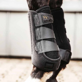 Brushing Boots Airflow Exercise Boots Black Brushing Boots Airflow Exercise Boots Black