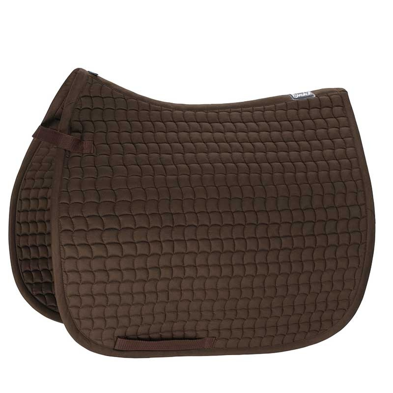 Saddle Pad Cotton Brown