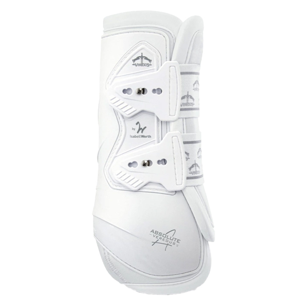 Dressage Boots Absolute Rear Elastic White