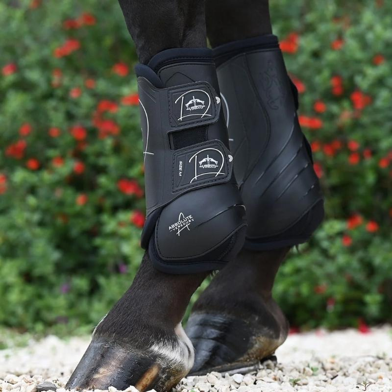 Dressage Boots Absolute Front Velcro Black