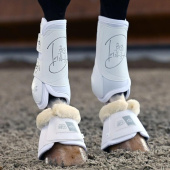 Dressage Boots Absolute Front Velcro White Dressage Boots Absolute Front Velcro White