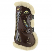 Kevlar Tendon Boots STS Brown L