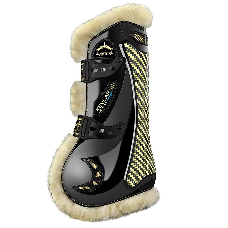 Kevlar Tendon Boots STS Black